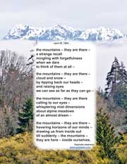 the mountains